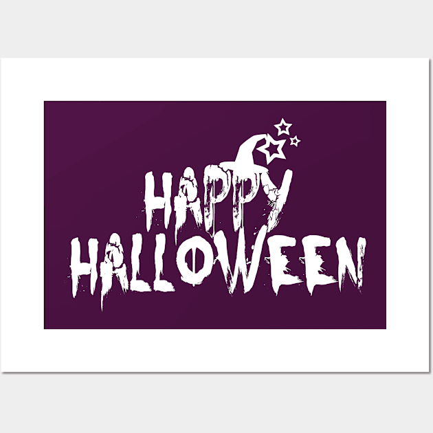 Happy Halloween Wall Art by madmonkey